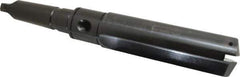 Allied Machine and Engineering - Series 5, 2-1/2 to 3-1/2" Diam, 5MT Taper Shank, Straight Flute Spade Drill - 6-3/4" Max Depth, 11-5/16" Body Length, 16-15/16" OAL, Short Length, Through Coolant - All Tool & Supply