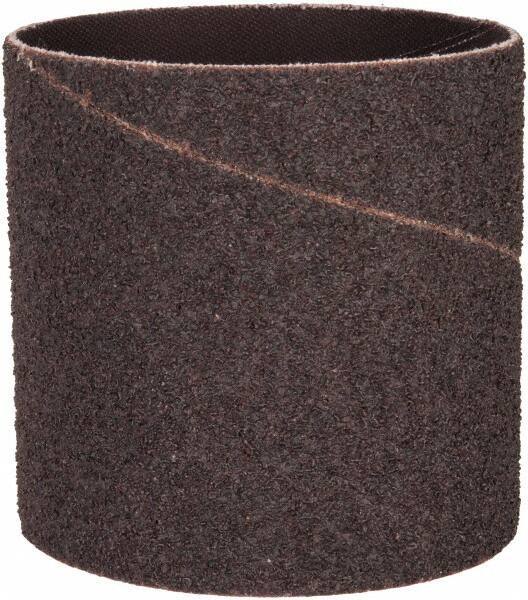 Made in USA - 36 Grit Aluminum Oxide Coated Spiral Band - 3" Diam x 3" Wide, Very Coarse Grade - All Tool & Supply