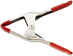 Bessey - 5" Jaw Opening Capacity, 4" Throat Depth, Spring Clamp - Steel Body, Vinyl Handle, Vinyl Tip, 10" OAL - All Tool & Supply