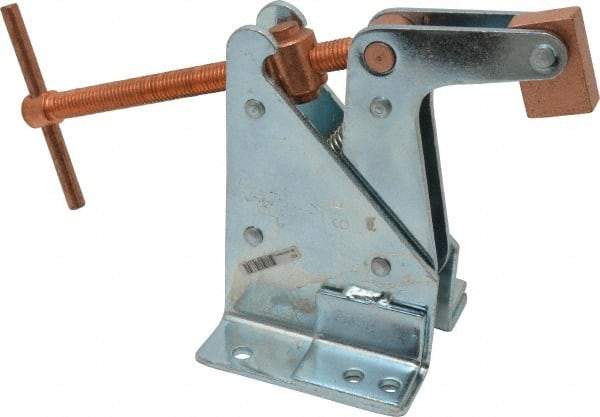 Kant Twist - 3,200 Lb Holding Capacity, 6" Max Opening Capacity, Manual Hold Down Clamp - 3-3/4" Clamp Length, 3-3/4" Clamp Width, 6-7/8" Clamp Height, Steel - All Tool & Supply