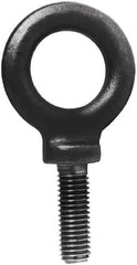 Made in USA - Steel, M20x2.50 Thread, Fixed Lifting Eye Bolt - All Tool & Supply