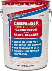 Berryman Products - Chlorinated Carburetor & Parts Cleaner - 5 Gal Pail - All Tool & Supply