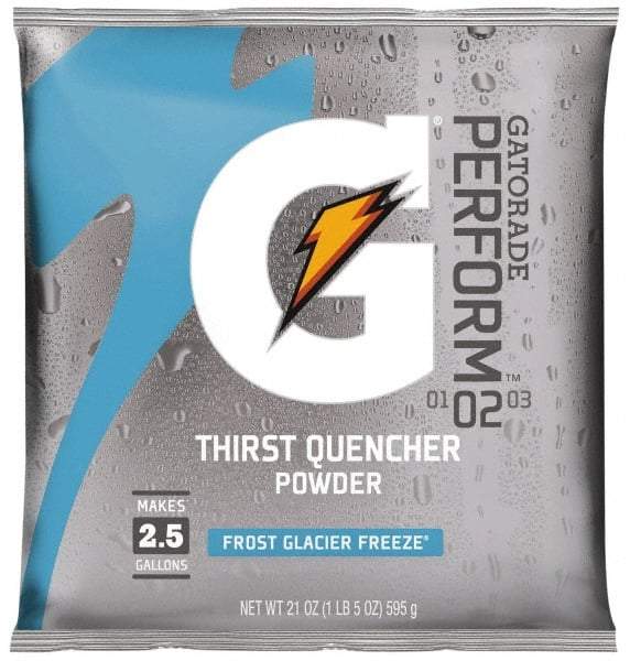 Gatorade - 21 oz Pack Glacier Freeze Activity Drink - Powdered, Yields 2.5 Gal - All Tool & Supply