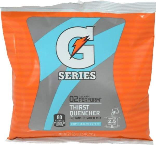 Gatorade - 21 oz Pack Glacier Freeze Activity Drink - Powdered, Yields 2.5 Gal - All Tool & Supply