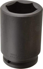 Proto - 1-1/2" Drive 2-3/4" Deep Impact Socket - 6 Points, 6-1/8" OAL - All Tool & Supply