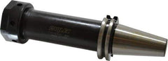 Parlec - 1/32" to 1" Capacity, 6-1/2" Projection, CAT40 Taper Shank, TG/PG 100 Collet Chuck - 9.187" OAL - Exact Industrial Supply