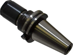 Parlec - 1/32" to 3/4" Capacity, 3.38" Projection, CAT40 Taper Shank, DA180 Collet Chuck - 6.067" OAL - Exact Industrial Supply