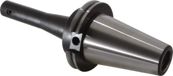 Parlec - CAT50 Taper Shank 3/8" Hole End Mill Holder/Adapter - 1" Nose Diam, 6-1/2" Projection, Through-Spindle Coolant - Exact Industrial Supply