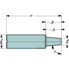 AE10-A16-CS-065 Milling Cutters With Exchangeable Solid Cutting Head - All Tool & Supply