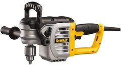 DeWALT - 1/2" Keyed Chuck, 330 & 1,300 RPM, Stud & Joist Handle Electric Drill - 11 Amps, Reversible, Includes 2-Position Side Handle, Bail Handle, Chuck Key with Holder - All Tool & Supply