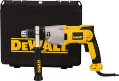 DeWALT - 120 Volt 1/2" Keyed Chuck Electric Hammer Drill - 0 to 56,000 BPM, 0 to 1,200 & 0 to 3,500 RPM, Reversible - All Tool & Supply