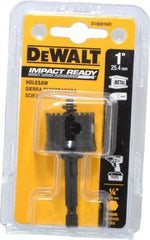 DeWALT - 1" Diam, 5/8" Cutting Depth, Hole Saw - Bi-Metal Saw, Toothed Edge - All Tool & Supply