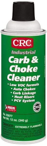 CRC - Acetone Carburetor & Parts Cleaner - 12 oz Aerosol Can - All Tool & Supply