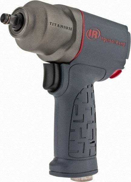 Ingersoll-Rand - 3/8" Drive, 15,000 RPM, 300 Ft/Lb Torque Impact Wrench - Pistol Grip Handle, 1,500 IPM, 17 CFM, 1/4" NPT Inlet - All Tool & Supply