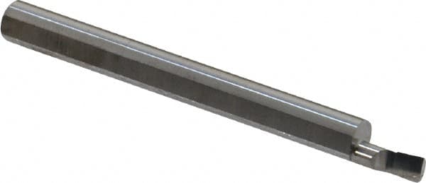 Scientific Cutting Tools - 0.12" Min Bore Diam, 1/4" Max Bore Depth, 3/16 Shank Diam, Boring Bar - All Tool & Supply