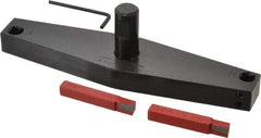 Flexbar - 8" Head, 3/4" Shank Diam, 2 Bits Per Cutter, 3/8" Tool Bit, Fly Cutter - Straight Shank, Bits Included - All Tool & Supply