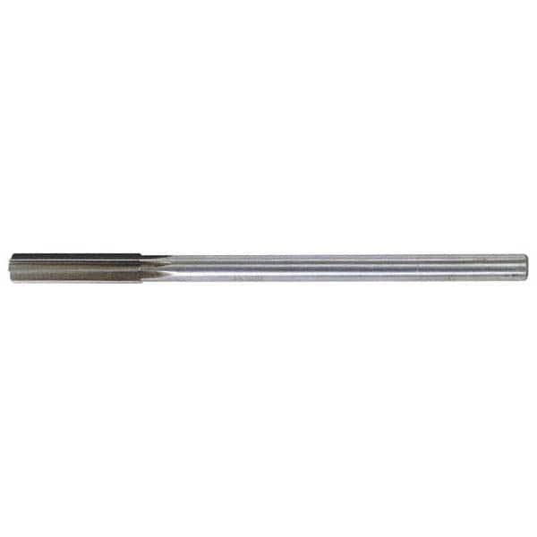 Made in USA - 0.518" High Speed Steel 6 Flute Chucking Reamer - All Tool & Supply