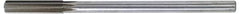 Made in USA - 0.5635" High Speed Steel 8 Flute Chucking Reamer - Straight Flute, 0.4355" Straight Shank, 2" Flute Length, 8" OAL - All Tool & Supply