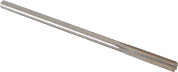 Made in USA - 0.3475" High Speed Steel 6 Flute Chucking Reamer - Straight Flute, 0.2792" Straight Shank, 1-1/2" Flute Length, 6" OAL - All Tool & Supply