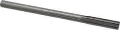 Made in USA - 0.6255" High Speed Steel 8 Flute Chucking Reamer - Straight Flute, 0.5615" Straight Shank, 2-1/4" Flute Length, 9" OAL - All Tool & Supply