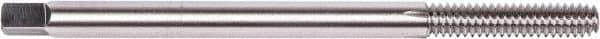 Union Butterfield - #10-24 UNC 2B H4 Thread Limit Bottoming Thread Forming Tap - High Speed Steel, Bright Finish, 4" OAL, 7/8" Thread Length, Right Hand Thread, Series 3306E - All Tool & Supply