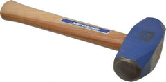 Vaughan Bushnell - 3 Lb Head, 10-1/4" Long Drilling Hammer - 1-9/16" Face Diam, Wood Handle - All Tool & Supply