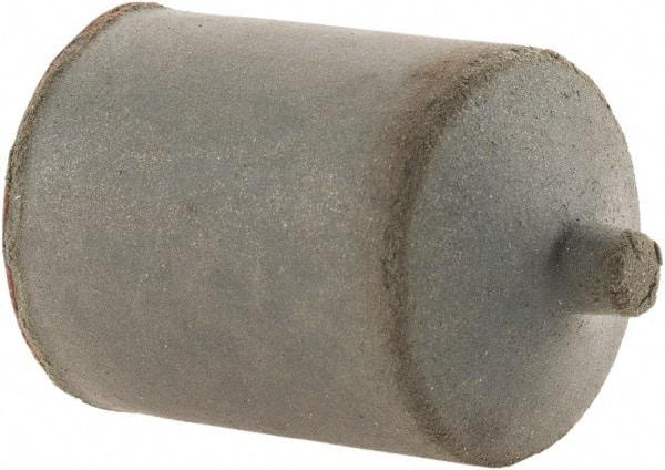 Cratex - 7/8" Max Diam x 1-1/4" Long, Cone, Rubberized Point - Very Fine Grade, Silicon Carbide, 1/4" Arbor Hole, Unmounted - All Tool & Supply