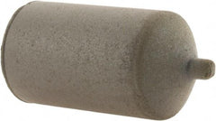 Cratex - 1" Max Diam x 1-3/4" Long, Cone, Rubberized Point - Very Fine Grade, Silicon Carbide, 1/4" Arbor Hole, Unmounted - All Tool & Supply