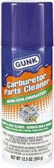 Gunk - Nonchlorinated Carburetor & Parts Cleaner - 15 oz Aerosol Can - All Tool & Supply