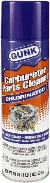 Gunk - Chlorinated Carburetor & Parts Cleaner - 22 oz Aerosol Can - All Tool & Supply