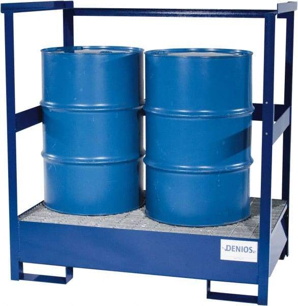 Denios - Mobile Spill Containment Type: Stackable Transport Pallet Number of Drums: 2 - All Tool & Supply