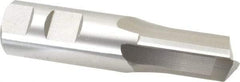 Hertel - 1" Diam, 1-5/8" LOC, 2 Flute High Speed Steel Keyway End Mill - Straight Flute, Uncoated, 1" Shank Diam, 4-1/8" OAL, 0° Helix, Centercutting - All Tool & Supply