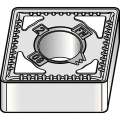 Kennametal - CNMG432 FN Grade KCP25B Carbide Turning Insert - TiCN/Al2O3/TiOCN Finish, 80° Diamond, 1/2" Inscr Circle, 3/16" Thick, 1/32" Corner Radius - All Tool & Supply