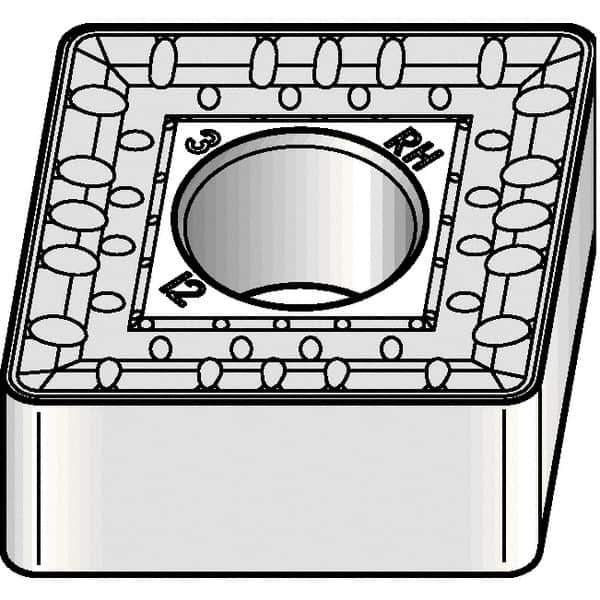 Kennametal - CNMM644 RH Grade KCP25B Carbide Turning Insert - TiOCN Finish, 80° Diamond, 3/4" Inscr Circle, 1/4" Thick, 1/16" Corner Radius - All Tool & Supply