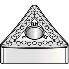 Kennametal - TNMM433 RM Grade KCP25B Carbide Turning Insert - TiOCN Finish, 60° Triangle, 1/2" Inscr Circle, 3/16" Thick, 3/64" Corner Radius - All Tool & Supply