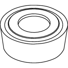 Kennametal - RCMT1204M0 Grade KCP25 Carbide Turning Insert - TiCN/Al2O3 Finish, Round, 12mm Inscr Circle, 3/16" Thick - All Tool & Supply