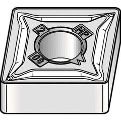 Kennametal - CNMG542 MP Grade KCM15B Carbide Turning Insert - TiOCN Finish, 80° Diamond, 5/8" Inscr Circle, 1/4" Thick, 1/32" Corner Radius - All Tool & Supply