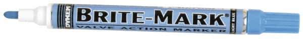 Dykem - Light Blue Oil-Based Paint Marker - Medium Tip, Oil Based - All Tool & Supply