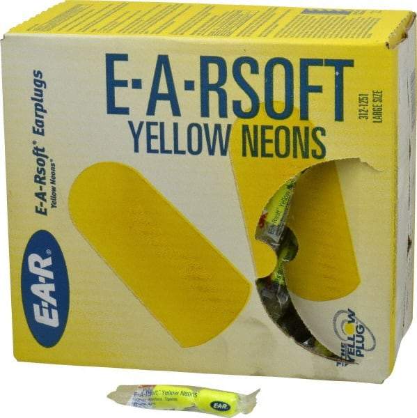 3M - Disposable, Uncorded, 33 dB Earplugs - Yellow, 200 Pairs - All Tool & Supply