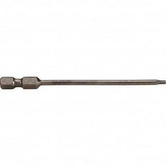 Apex - Torx Screwdriver Bits Type: Torx Bit Drive Size (Inch): 1/4 - All Tool & Supply