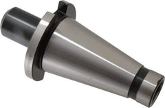 Interstate - NMTB50 Taper Shank 5/8" Hole End Mill Holder/Adapter - 1-1/2" Nose Diam, 2-3/4" Projection, 1-8 Drawbar - Exact Industrial Supply