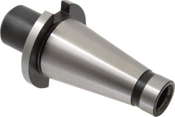 Interstate - NMTB50 Taper Shank 7/8" Hole End Mill Holder/Adapter - 1-7/8" Nose Diam, 2-3/4" Projection, 1-8 Drawbar - Exact Industrial Supply