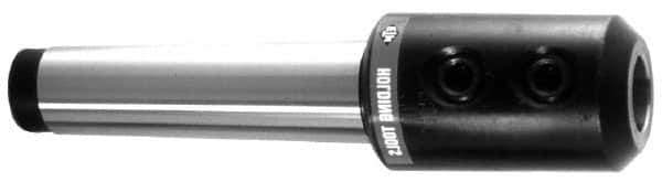 Interstate - 5MT Taper Shank 1/2" Hole End Mill Holder/Adapter - 48.5mm Projection - Exact Industrial Supply