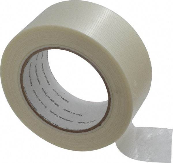 3M - 2" x 60 Yd Clear Rubber Adhesive Packaging Tape - Polypropylene Film Backing, 4 mil Thick, 100 Lb Tensile Strength, Series 8934 - All Tool & Supply