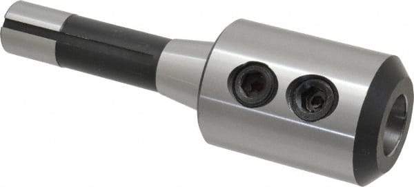 Interstate - R8 Taper Shank 1" Hole End Mill Holder/Adapter - 70mm Projection - Exact Industrial Supply