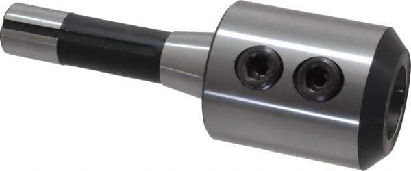 Interstate - R8 Taper Shank 1-1/4" Hole End Mill Holder/Adapter - 70mm Projection - Exact Industrial Supply