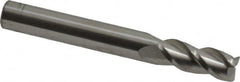 Accupro - 5/16" Diam 3 Flute Solid Carbide 0.02" Corner Radius End Mill - All Tool & Supply