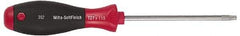 Wiha - T6 Torx Driver - 2.4" Blade Length, Ergonomic Handle - All Tool & Supply