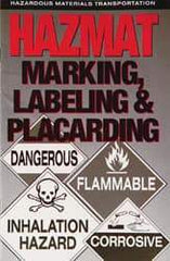 NMC - HazMat Marketing Labeling and Placarding Regulatory Compliance Manual - English, Laboratory Safety Series - All Tool & Supply