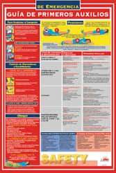 NMC - 18" Wide x 24" High Laminated Paper CPR Information Poster - Spanish - All Tool & Supply